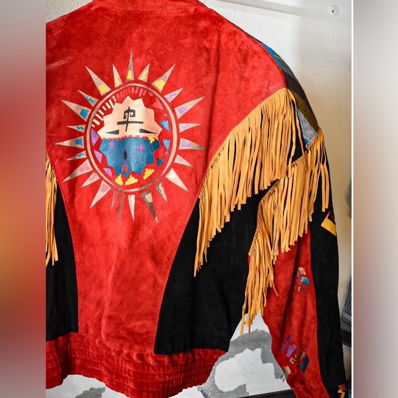 Vintage Char Leather and Wool Jacket - Picture 7 of 9